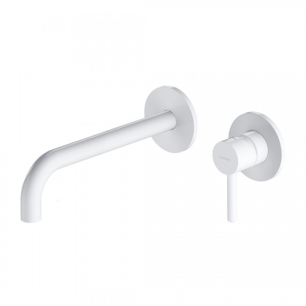 Omnires Y bateria umywalkowa podtynkowa wylewka 21,5 cm biały mat Y1215HLWM