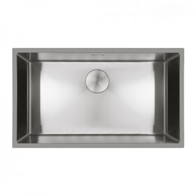 Oltens Hydda zlewozmywak stalowy 76x44 cm 1 komorowy stal szlachetna polerowana 71105100