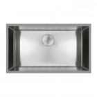 Oltens Hydda zlewozmywak stalowy 76x44 cm 1 komorowy stal szlachetna polerowana 71105100
