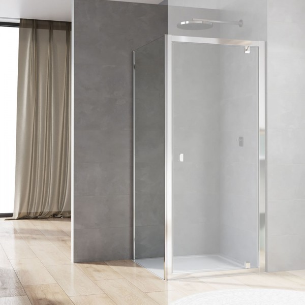 Sanswiss Arelia ścianka prysznicowa 70 cm boczna do drzwi srebrny polerowany D20F10704007