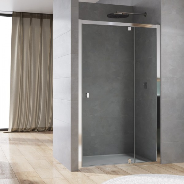 Sanswiss Arelia drzwi prysznicowe 90 cm srebrny polerowany D20T130904007