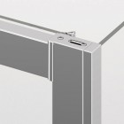 Sanswiss Arelia drzwi prysznicowe 100 cm srebrny polerowany D20S21004007