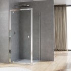 Sanswiss Arelia kabina prysznicowa kwadratowa srebrny polerowany 70 cm 52854