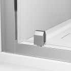 Sanswiss Arelia kabina prysznicowa kwadratowa srebrny polerowany 70 cm 52854