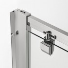Sanswiss Arelia kabina prysznicowa kwadratowa srebrny polerowany 70 cm 52854