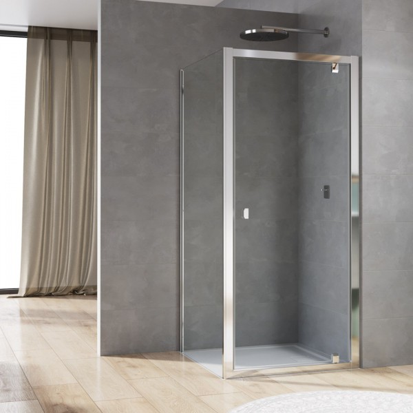 Sanswiss Arelia kabina prysznicowa kwadratowa srebrny polerowany 70 cm 52854
