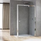 Sanswiss Arelia kabina prysznicowa kwadratowa 90 cm srebrny polerowany 52864