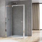 Sanswiss Arelia kabina prysznicowa kwadratowa 90 cm srebrny polerowany 52864