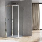 Sanswiss Arelia kabina prysznicowa kwadratowa 80 cm srebrny polerowany 52897