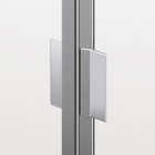 Sanswiss Arelia kabina prysznicowa kwadratowa 80 cm srebrny polerowany 52897