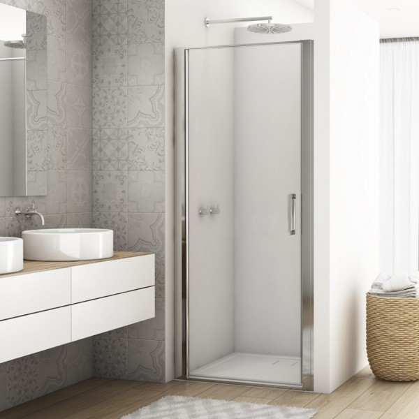 Sanswiss Divera drzwi prysznicowe 70 cm srebrny połysk D22T10705007