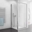 Sanswiss Top Line ścianka prysznicowa 70 cm boczna do drzwi srebrny połysk TOPF07005007