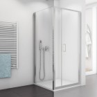 Sanswiss Top Line ścianka prysznicowa 70 cm boczna do drzwi srebrny połysk TOPF07005007