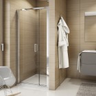 Sanswiss Top Line drzwi prysznicowe 90 cm srebrny połysk TOP310905007
