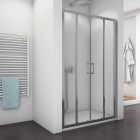 Sanswiss Top Line drzwi prysznicowe 120 cm srebrny połysk TOPS412005007