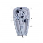 Makoinstal zawór elektroniczny pisuarowy konduktometryczny 3306B