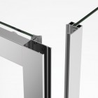 Sanswiss Top Line kabina prysznicowa kwadratowa 70 cm srebrny połysk 52988