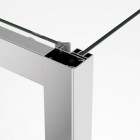 Sanswiss Top Line kabina prysznicowa kwadratowa 70 cm srebrny połysk 52988