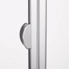 Sanswiss Top Line kabina prysznicowa kwadratowa 70 cm srebrny połysk 53086