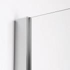 Sanswiss Top Line kabina prysznicowa kwadratowa 70 cm srebrny połysk 53086