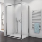 Sanswiss Top Line kabina prysznicowa kwadratowa 120 cm srebrny połysk 53127