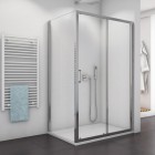 Sanswiss Top Line kabina prysznicowa kwadratowa 120 cm srebrny połysk 53127
