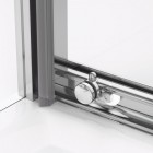Sanswiss Top Line kabina prysznicowa kwadratowa 120 cm srebrny połysk 53127