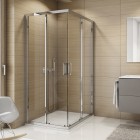 Sanswiss Top Line kabina prysznicowa kwadratowa 70 cm srebrny połysk TOPAC07005007