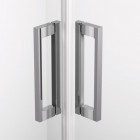 Sanswiss Top Line kabina prysznicowa półokrągła 80 cm srebrny połysk TER500805007