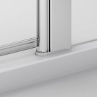 SanSwiss Solino kabina prysznicowa półokrągła 90 cm SOR550905007