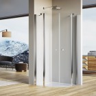 SanSwiss Solino kabina prysznicowa półokrągła 90 cm SOR550905007