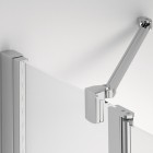 SanSwiss Solino kabina prysznicowa półokrągła 90 cm SOR550905007