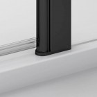 Sanswiss Solino kabina prysznicowa prostokątna 75x70 cm czarny mat 53213