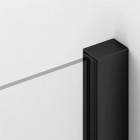 Sanswiss Solino kabina prysznicowa prostokątna 75x70 cm czarny mat 53213