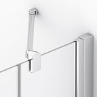 SanSwiss Annea kabina prysznicowa półokrągła 80 cm ANR550805007