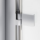 Sanswiss Annea kabina prysznicowa prostokątna 90x80 cm lewa AN1CG09005007+ANT108005007