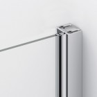 Sanswiss Annea kabina prysznicowa prostokątna 100x90 cm lewa AN1CG10005007+ANT109005007