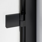 Sanswiss Annea drzwi prysznicowe 90 cm prawe czarny mat AN1CD09000607