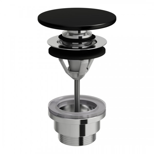 Laufen korek klik klak do umywalki ceramiczny czarny mat H8981927160001