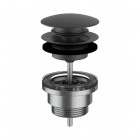 Laufen korek klik klak do umywalki czarny mat H3709890811041