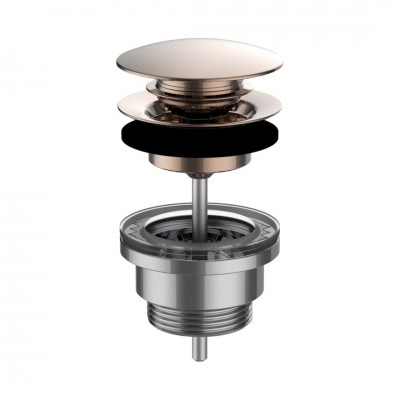 Laufen korek klik klak do umywalki złoto różowe H3709890821041