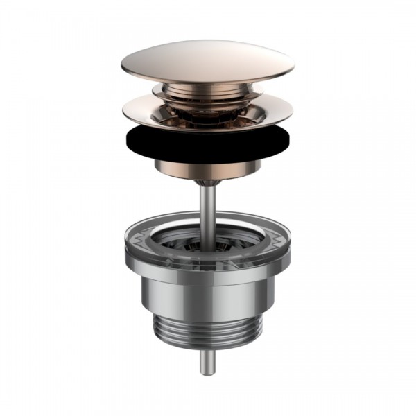 Laufen korek klik klak do umywalki złoto różowe H3709890821041