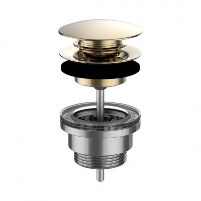 Laufen korek klik klak do umywalki złoty połysk H3709890011041