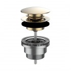 Laufen korek klik klak do umywalki złoty połysk H3709890011041