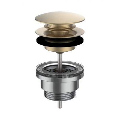 Laufen korek klik klak do umywalki złoty szczotkowany H3709890831041