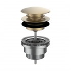 Laufen korek klik klak do umywalki złoty szczotkowany H3709890831041