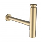 Laufen syfon umywalkowy złoty szczotkowany H3749800830001