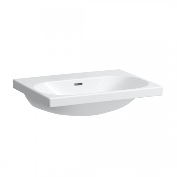Laufen Lua LCC umywalka ścienna 60x46 cm bez otworu szlifowany spód biała H8160834001091