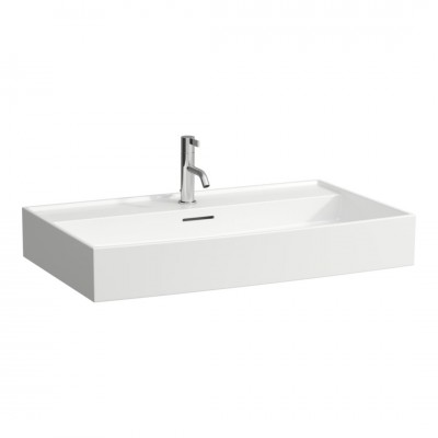 Laufen Kartell umywalka ścienna 80x46 cm biały mat H8103367571041