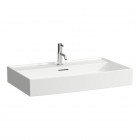Laufen Kartell umywalka ścienna 80x46 cm biały mat H8103367571041
